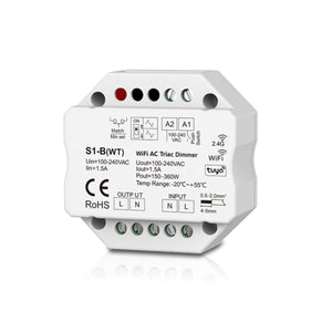 Controlador MINI - TRIAC - WiFi+RF - 100-240V AC - TUYA - Skydance - Barcelona Led-Control y regulación