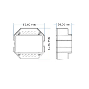 Controlador MINI - TRIAC - WiFi+RF - 100-240V AC - TUYA - Skydance (5)