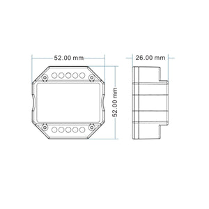 Controlador MINI - TRIAC - WiFi+RF - 100-240V AC - TUYA - Skydance - Barcelona Led-Control y regulación