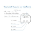MINI Controller - TRIAC - WiFi+RF - 100-240V AC - TUYA - Skydance 4