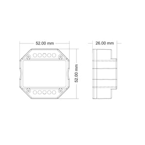 Interruptor Relay - WiFi+RF - 100-240V AC - 10A-8A-6A - TUYA - Skydance (6)