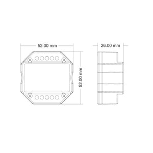 Interruptor Relay - WiFi+RF - 100-240V AC - 10A-8A-6A - TUYA - Skydance (6)