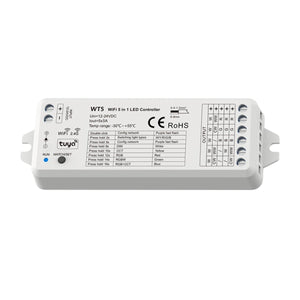 Controlador Monocolor/CCT/RGB/RGBW/RGB+CCT - Compacto - 12-24V DC - WiFi+RF - TUYA - Skydance - Barcelona Led-Control y regulación