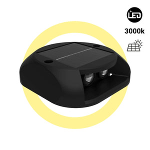 Luz LED solar de exterior - 3000K - 2 LED - 15lm - IP65 - Barcelona Led-