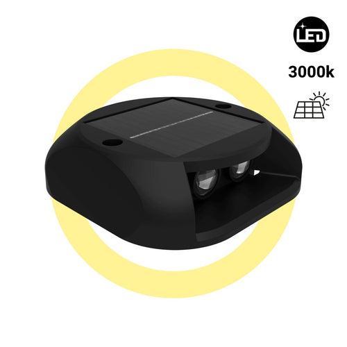 Εξωτερικό ηλιακό φωτιστικό LED - 3000K - 2 LED - 15lm - IP65