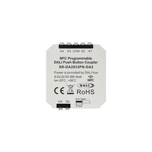 Acoplador DALI-2 - NFC programable - 4 pulsadores - Barcelona Led-Control y regulación