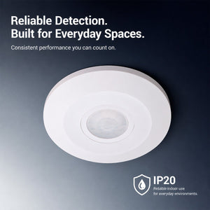 Sensor PIR de movimiento - Superficie - 1000W - 360° - IP20 - Barcelona Led-Control y regulación