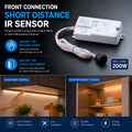 Sensore IR a corto raggio - Superficie - 200W - IP20 2