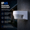 Wall-mounted PIR motion sensor - 240° - 1000W - IP65 3