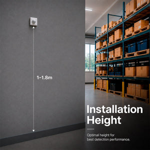 Sensor de movimiento PIR - Empotrable - 190º - 200W - IP20 - Barcelona Led-Control y regulación