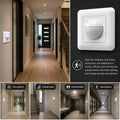 Sensore di movimento PIR - Incasso - 190º - 200W - IP20 5