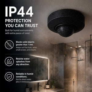 Sensor de movimiento PIR - 2 en 1 - 360º - 1000W - IP44 - Barcelona Led-Control y regulación