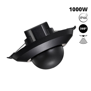 Sensor de movimiento PIR - 2 en 1 - 360º - 1000W - IP44 - Barcelona Led-Control y regulación