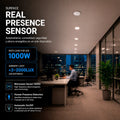 Czujnik obecności mikrofalowy - Powierzchniowy - 360º - 1000W - IP20 2