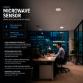 Czujnik ruchu mikrofalowy - Powierzchniowy - 360º - 1000W - IP20 3
