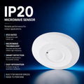 Czujnik ruchu mikrofalowy - Powierzchniowy - 360º - 1000W - IP20 4