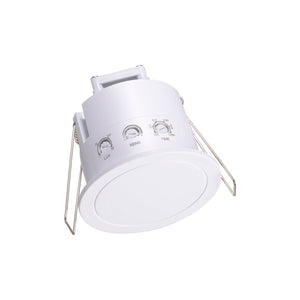 Sensor de presencia por microondas - Empotrable - 360º - 1000W - IP65 - Barcelona Led-Control y regulación