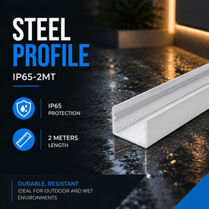 Perfil de acero 16x16 mm para fundas de silicona - 2 metros (5)