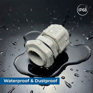 Pack x 10 - Prensaestopas PG11 con tuerca - Poliamida (2)