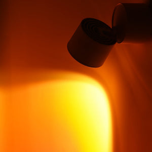 Aplique de pared y techo "FLOC" - 8W - Efecto atardecer - 1800K