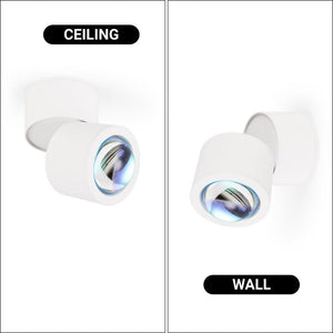 Aplique de pared y techo "FLOC" - 8W - Efecto atardecer - 1800K - Barcelona Led-Decoración