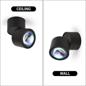 Aplique de pared y techo "FLOC" - 8W - Efecto atardecer - 1800K - Barcelona Led-Decoración