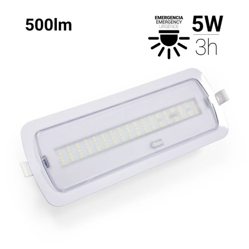 LED-Notleuchte – 500 lm – 3 Stunden Leuchtdauer