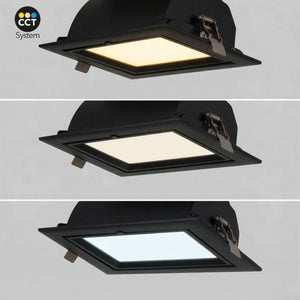 Downlight LED rectangular orientable CCT 60W - 100° Driver LIFUD (21)