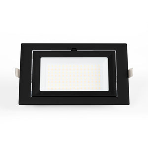 Downlight LED rectangular orientable CCT 38W - Blanco - 120° Driver LIFUD - Barcelona Led-