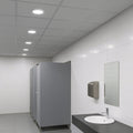 Circular CCT LED ceiling light with PIR sensor - 12W / 15W / 18W - Adjustable diameter - Surface / recessed - IP54 4