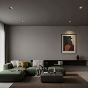 Aro downlight redondo de escayola "MUR" - GU10 - ø100mm - Barcelona Led-Accesorios