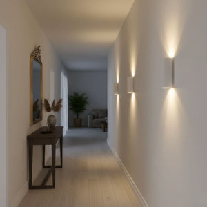 Aplique de escayola o yeso de pared "LINDA" 2xGU10 (3)