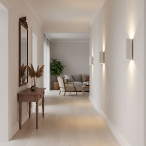 Aplique de escayola o yeso de pared "LINDA" 2xGU10 (1)