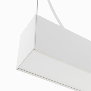 Lámpara lineal LED DOB CCT - 60W - 180cm - 120lm/W - PVC - Suspensión (2)