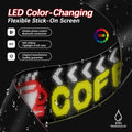 Programmierbares, flexibles LED-Display – 192 x 28 cm – USB + Bluetooth + Fernbedienung 3