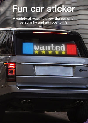 Display LED flexible programable - 78 x 20 cm - USB + Bluetooth + mando a distancia - Barcelona Led-Signage
