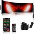 Programmable flexible LED display - 89 x 19 cm - USB + Bluetooth + remote control 3