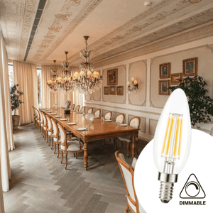 Bombilla LED Vela E14 5W Regulable C35 – 550 Lúmenes - Barcelona Led-