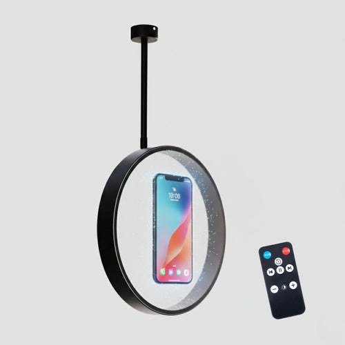 3D Holographic Ceiling Fan - Adjustable Bracket - Ø 52cm - 72W