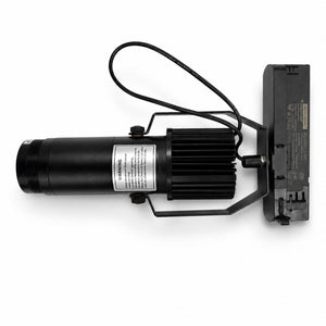 Proyector de logos LED GOBO para carril trifásico interior - 15W - Óptica 20° - IP20 (8)