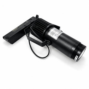 Proyector de logos LED GOBO para carril trifásico interior - 15W - Óptica 20° - IP20 (9)