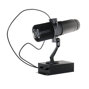 Proyector de logos LED GOBO 55W Rotatorio- Interior - Óptica 20° - IP20 - Barcelona Led-