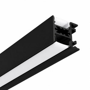 Perfil de aluminio para tira LED doble- 23.5x22.6mm - Tira ≤ 12mm - 2 metros