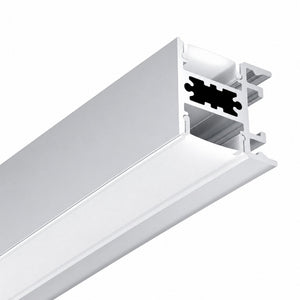 Perfil de aluminio para tira LED doble- 23.5x22.6mm - Tira ≤ 12mm - 2 metros (3)