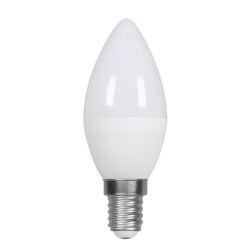 Ampoule LED E14 C37 4,5 W — Opale | Disponible en blanc chaud, neutre et froid