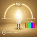 E14 C37 LED Candle Bulb 4.5W — Opal | Available in warm, neutral and cool white 5