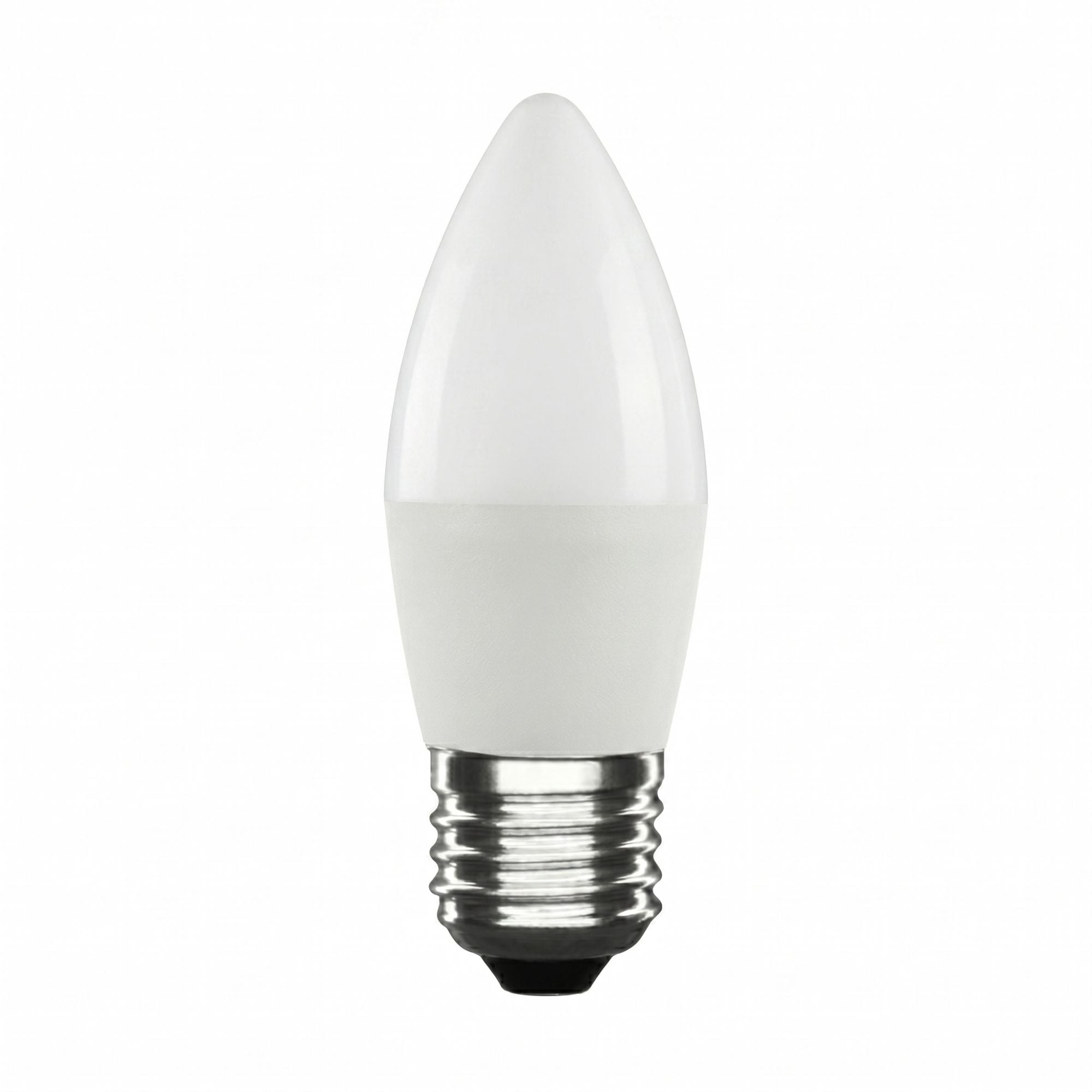 Bombilla vela LED E27 C37 4.5W — Opal | Disponible en luz cálida, neutra y fría