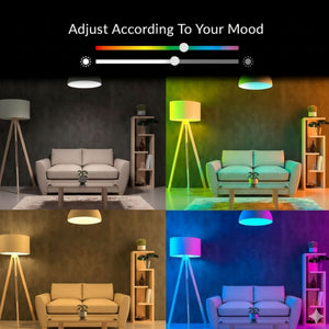 Bombilla LED Smart E27 - 15W - RGB + CCT - WiFi - TUYA App (2)
