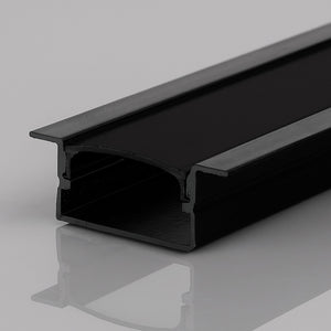 Perfil tira LED empotrable con difusor - 28x10mm - Tira LED ≤15mm - 2 metros - 0,6mm (3)