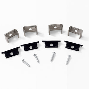 Perfil tira LED empotrable con difusor - 28x10mm - Tira LED ≤15mm - 2 metros - 0,6mm (9)
